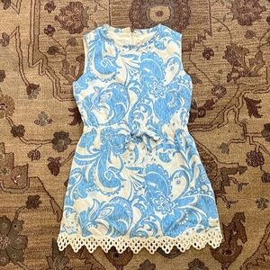 Tizzie two by Gregg draddy vintage shift shortall/mini dress